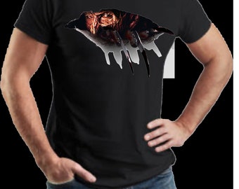 Freddy Krueger Graphic T-Shirt, Halloween Horror Shirt