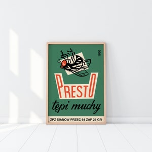 Mosquito - Matchbox Poster Print