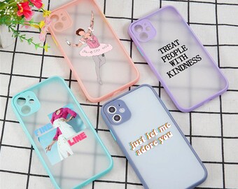 Santa Fine Line Phone Case