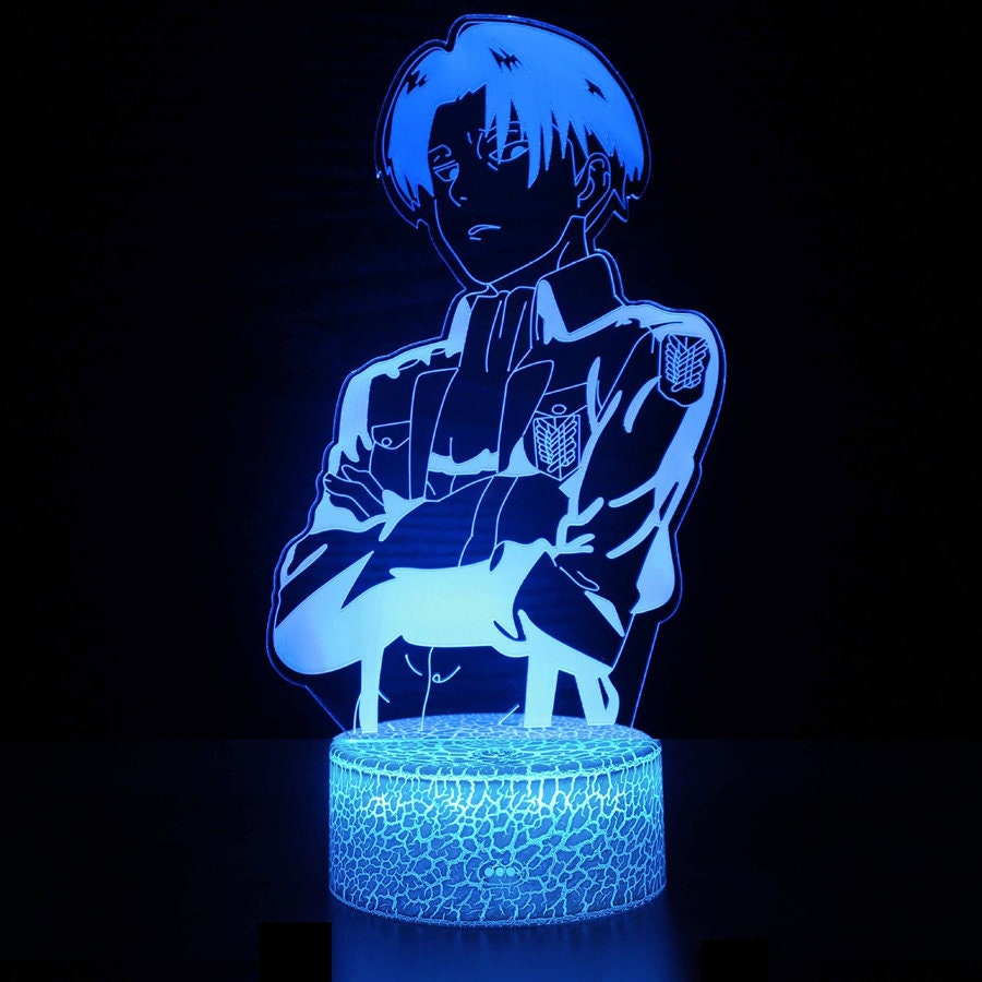 Anime Attack on Titan Led Light Etsy
