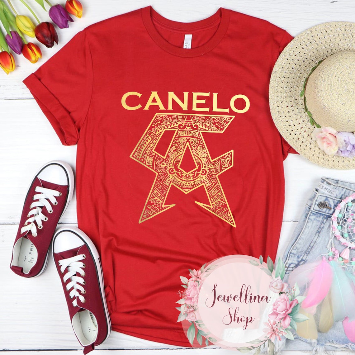 red canelo shirt