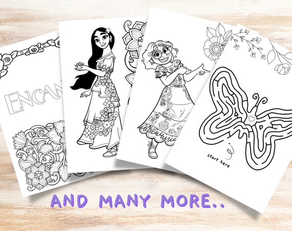 4200 Coloring Pages Isabela Encanto Best