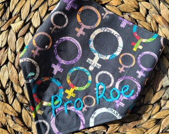 Pro Roe Dog Bandana, f*ck scotus, dog bandana, activism, feminist, human rights, fundraising, women's health, codify roe, dog accessories