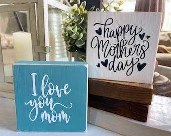 Tiered Tray Decor Mother/'s Day Family Sign, wood signs Dear Mom I get it now Farmhouse Decor Mother/'s Day Gift