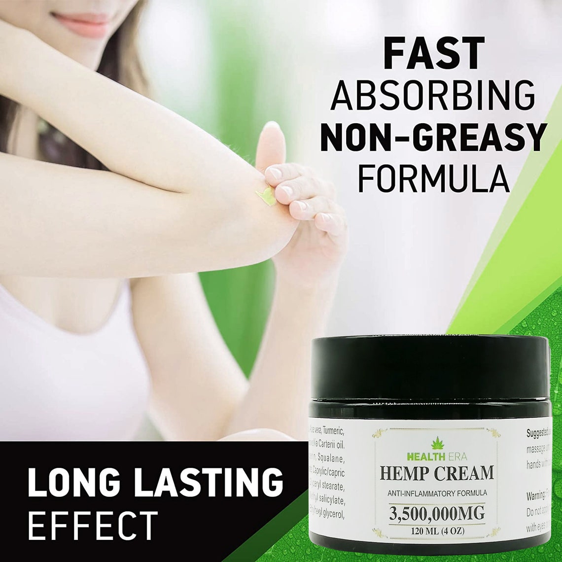 Health Era Hemp Massage Cream for Pain Relief Etsy