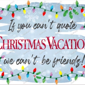 Christmas Vacation Quote PNG