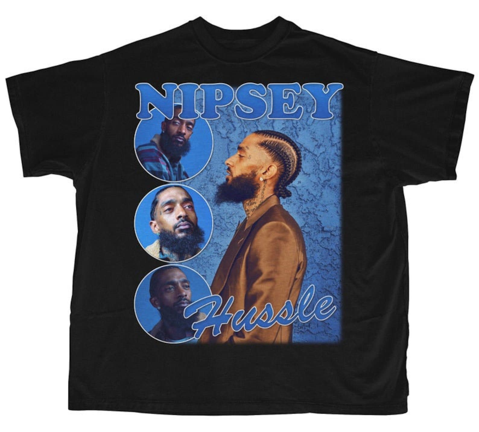 Nipsey Hussle Shirt Bootleg Rap Tee Short-Sleeve Unisex | Etsy
