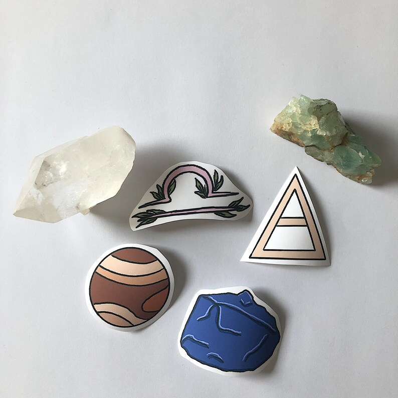 Zodiac Vinyl Sticker Pack Libra edition