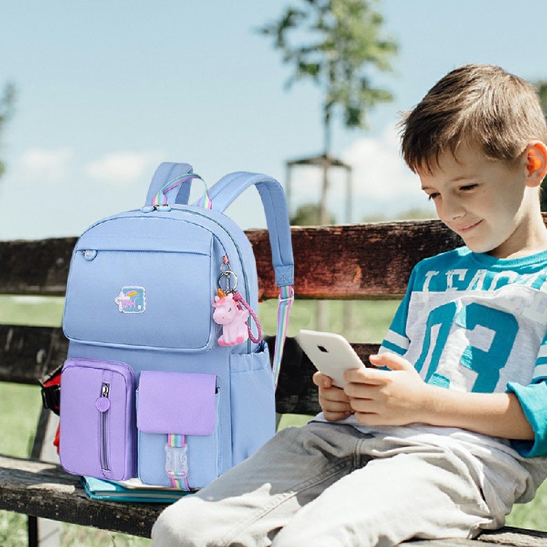 Water Resistant School Bags for Girls Primary School Backpack Etsy UK