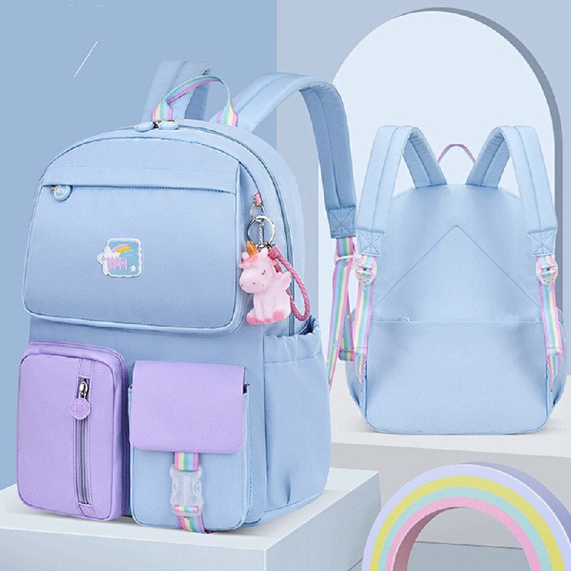 Water Resistant School Bags for Girls Primary School Backpack - Etsy UK