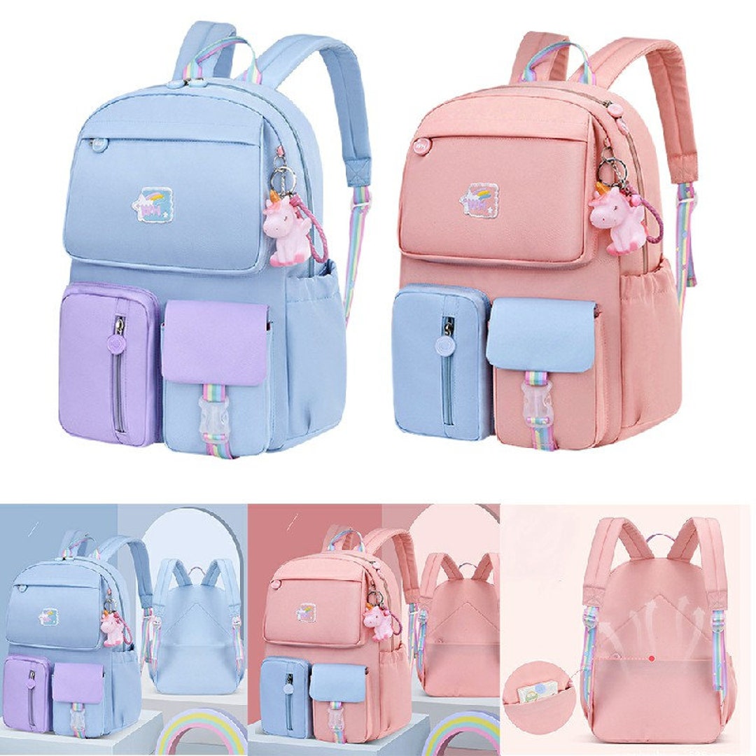 Water Resistant School Bags for Girls Primary School Backpack - Etsy UK