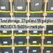 Tote Storage: 27 Gal and 55 Gal Plan With 5x10 Bin Rack Plan - Etsy