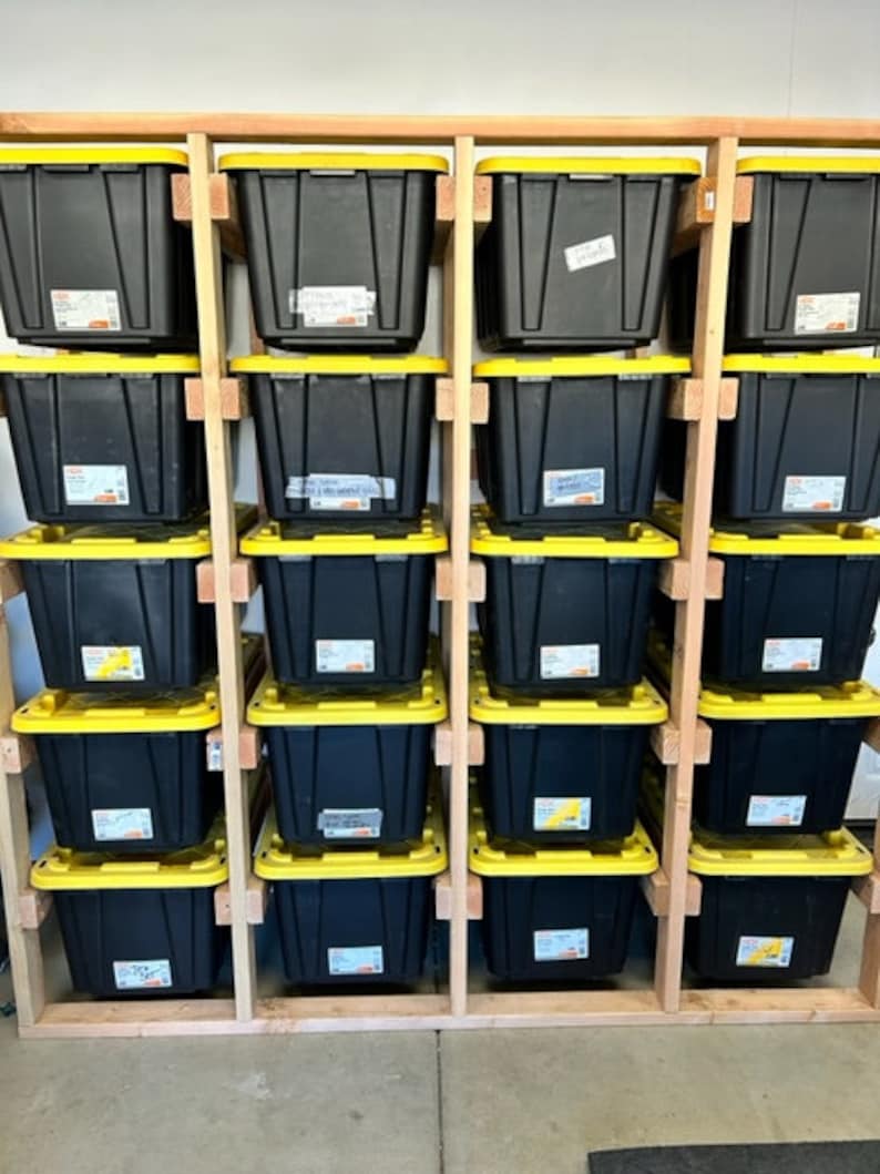 Tote storage 27 gal and 55 gal plan etsy australia