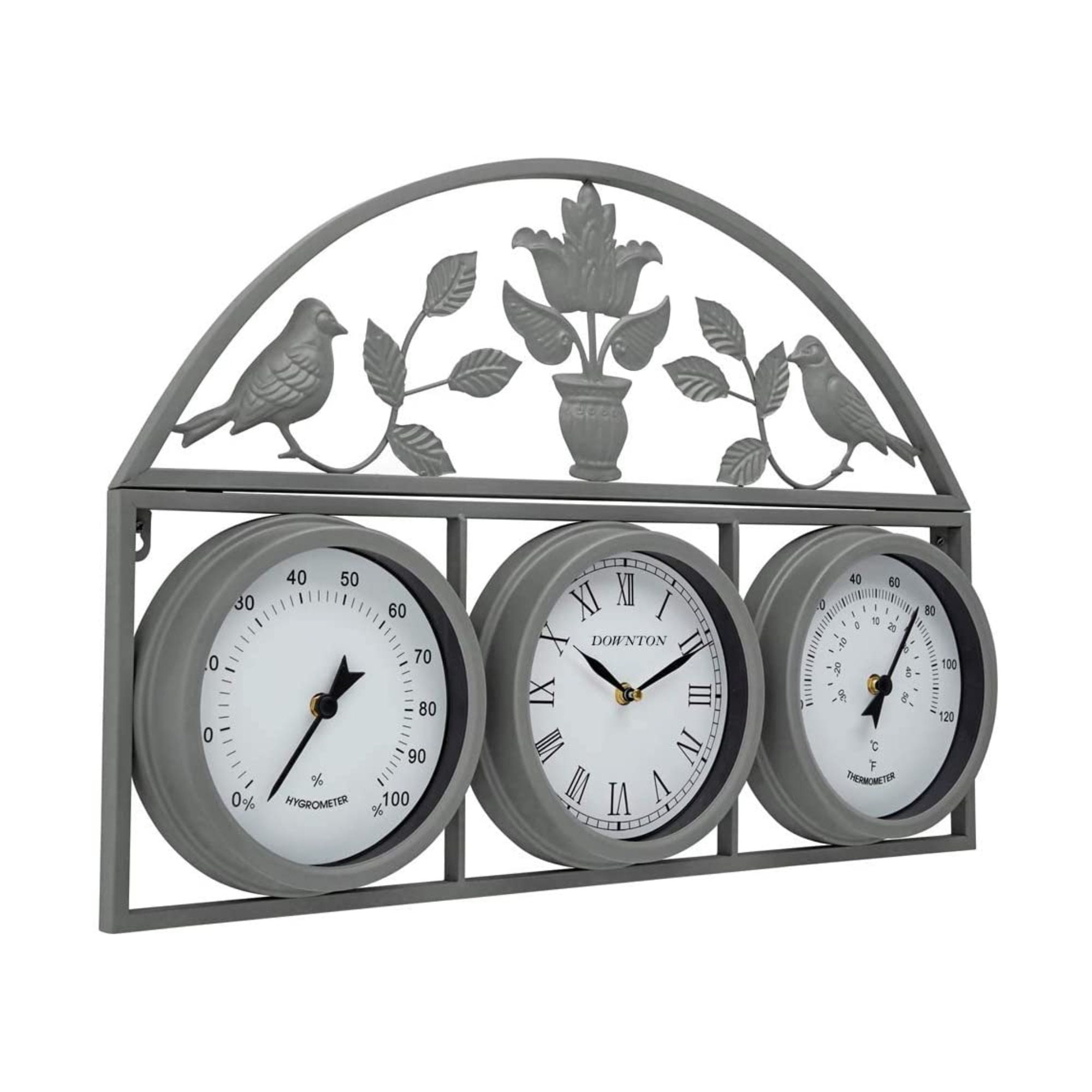 Estación Termómetro de reloj higrómetro impermeable al aire | Etsy