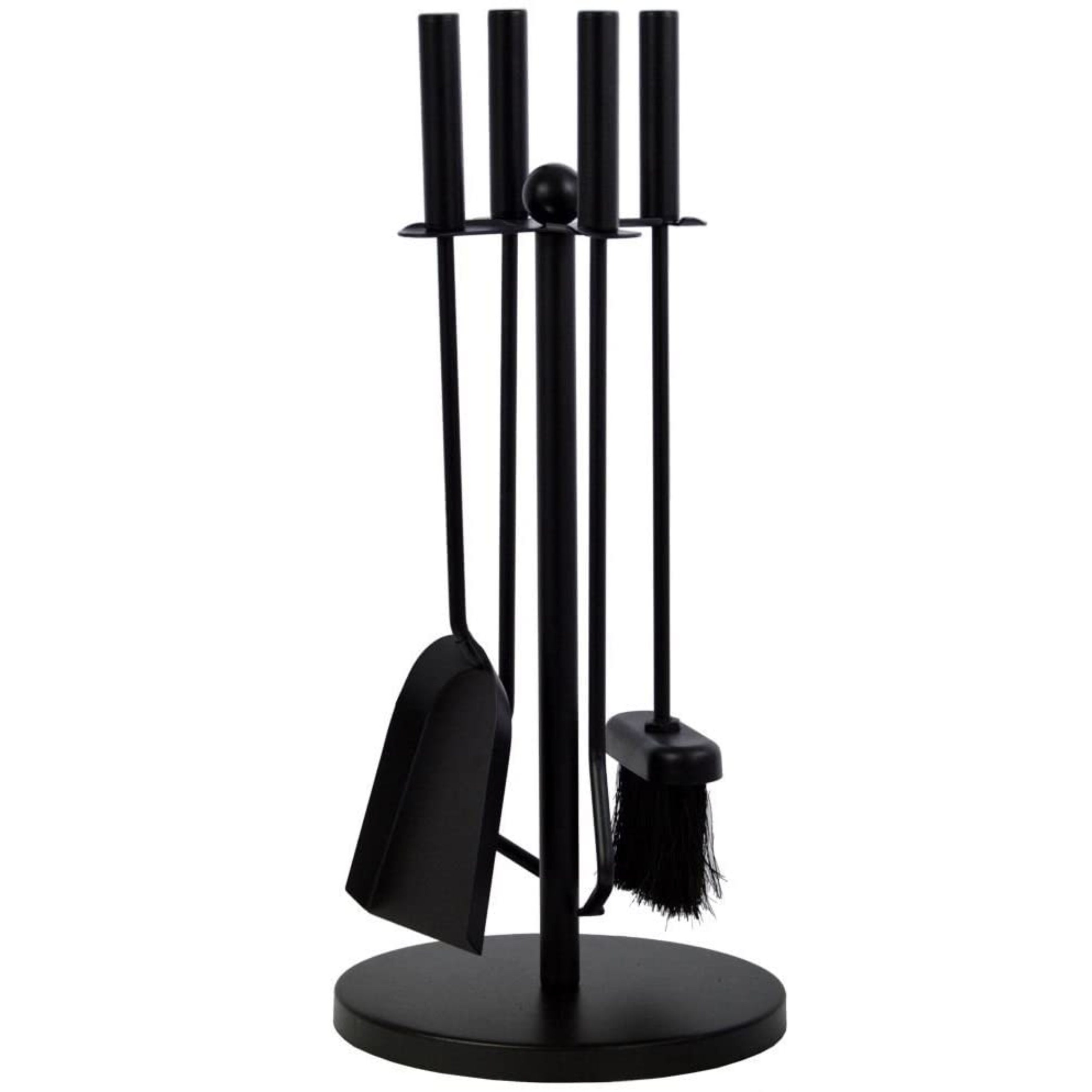 5pc Fire Companion Set Fireside Cast Iron Fireplace Poker Etsy