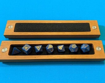Solid Tasmanian Oak Dice RPG Tabletop Gaming Vault Tray