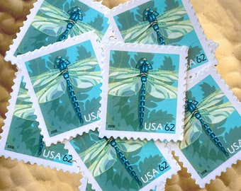 Sets of 10+ Stamps - 62 Cent DRAGONFLY New Postage - Various Sets | Self-Adhesive Weddings, Collectors & Stationers #4267, Issued 2008 RARE!