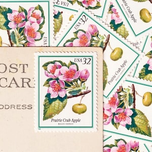 Vintage 32 Cent Crab Apple  Stamps: USA Singles