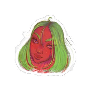 Guava Girl - Die-Cut Stickers