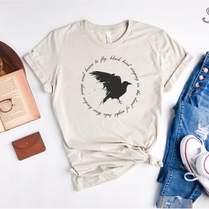 Blackbird Beatles Lyric Shirt | Blackbird singing in the Dead of Night T-shirt | Beatles Tee | Music Fan | Inspirational |Song Lyrics | Boho