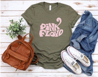 Pink Floyd Shirt | Music Tshirt | Pink Floyd The Wall | Dark Side Of The Moon | Vintage Retro Music Graphic Tee|60s 70s Rock N Roll Band Tee