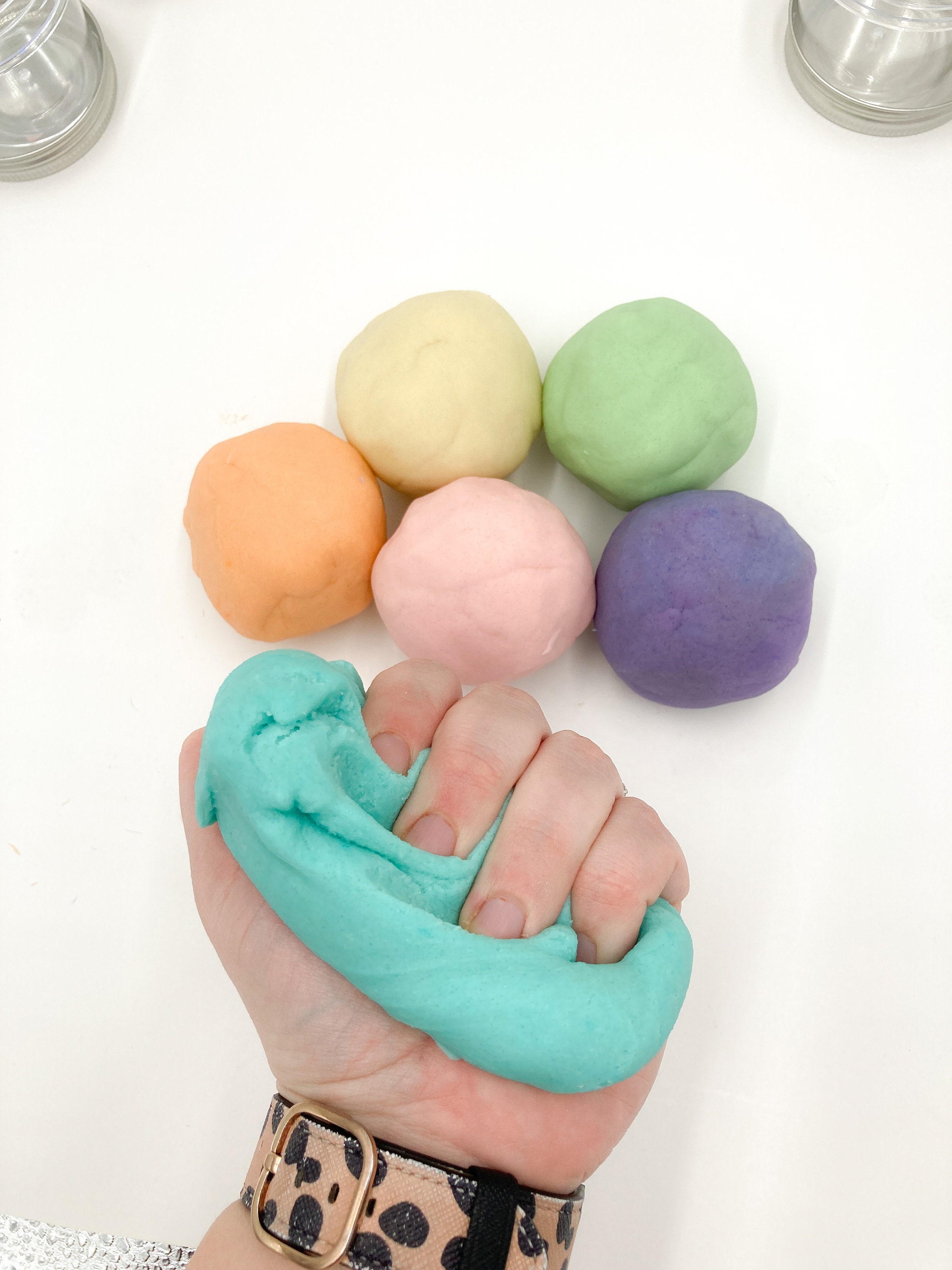 Pastel Play Dough Homemade All Natural Taste Safe Etsy