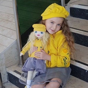 Custom Rag Doll, Look a Like Doll,  Special Mother&#39;s Day Gift, Custom Waldorf Doll, Personalized Rag Doll, Custom Doll, Personalized Gift