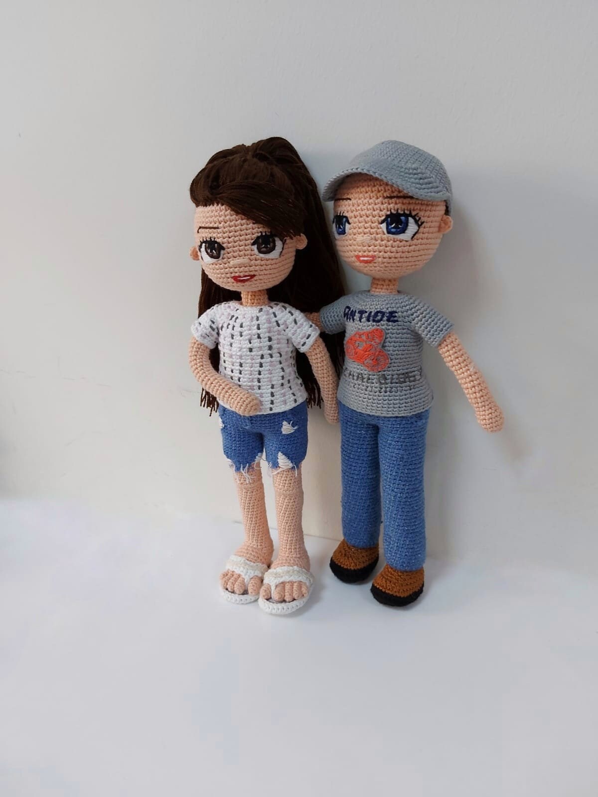 Custom Couple Doll Look Alike Doll Custom Crochet Doll -  Israel