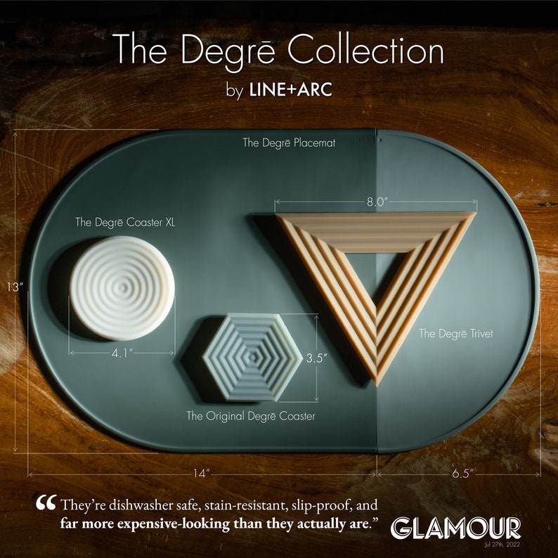 LINE+ARC Degrē Coasters XL - Thumbnail 2