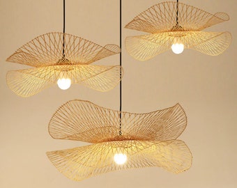 Hochwertige-Bambuslampe,Bambus Pendelleuchte,Wicker Lampenschirme,Rattan Pendelleuchte,Rattan Lampenschirm,Rattan Lampenschirm,Rattan Korb Lampe