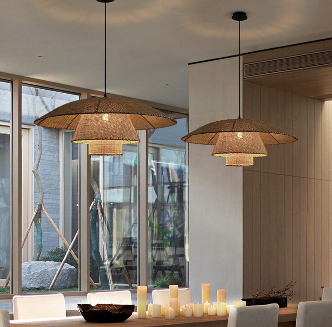 High Qualityrattan Pendant Light,rattan Light,bamboo Pendant Lighting