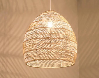 High Quality-Rattan Pendant Light,Rattan Light Fixture,Rattan Lamp,Bamboo Pendant Light,Wicker Lamp shade,Bamboo Lampshade,Rattan Lampshade