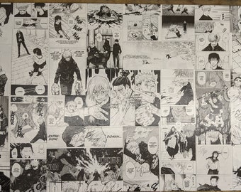 Custom Hunter X Hunter Manga Collage - Anime Collage Store