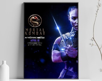 pics Mileena Mortal Kombat 2021 Poster mileena poster etsy