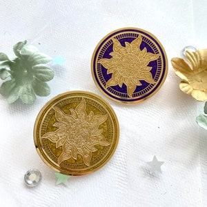 Sun Flower Token Pin