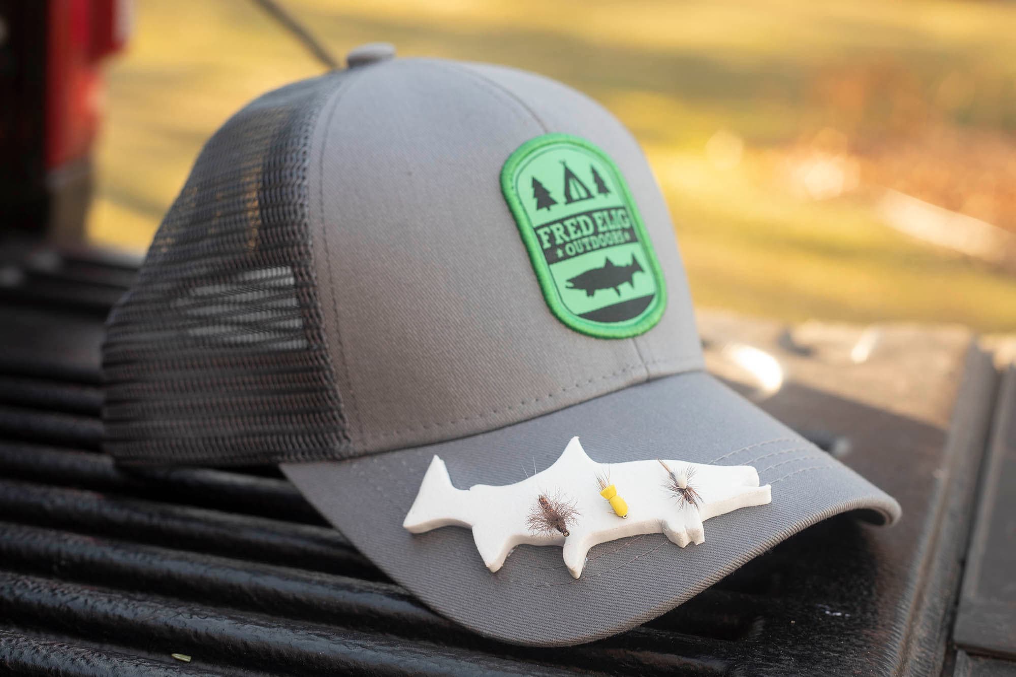 High and Dry Fly Fishing Hat with integrated foam fly patch Etsy