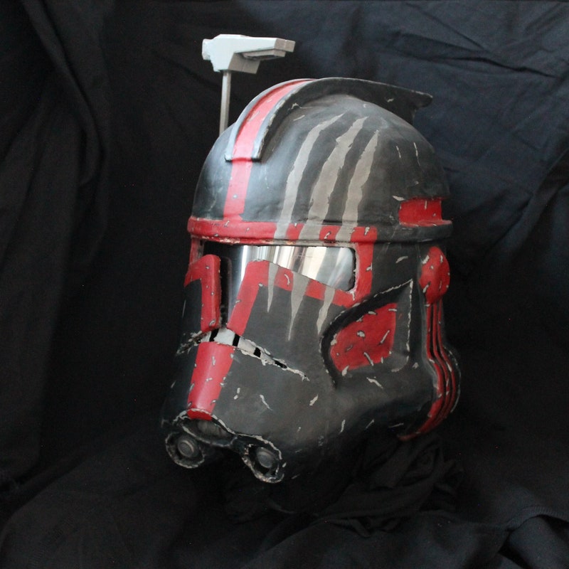 Cardboard Clone Helmet Template Etsy