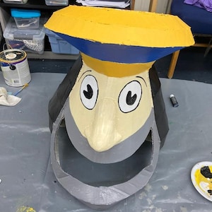 PLANTILLAS para la API Cardboard Shrek el Musical Lord Farquaad Head