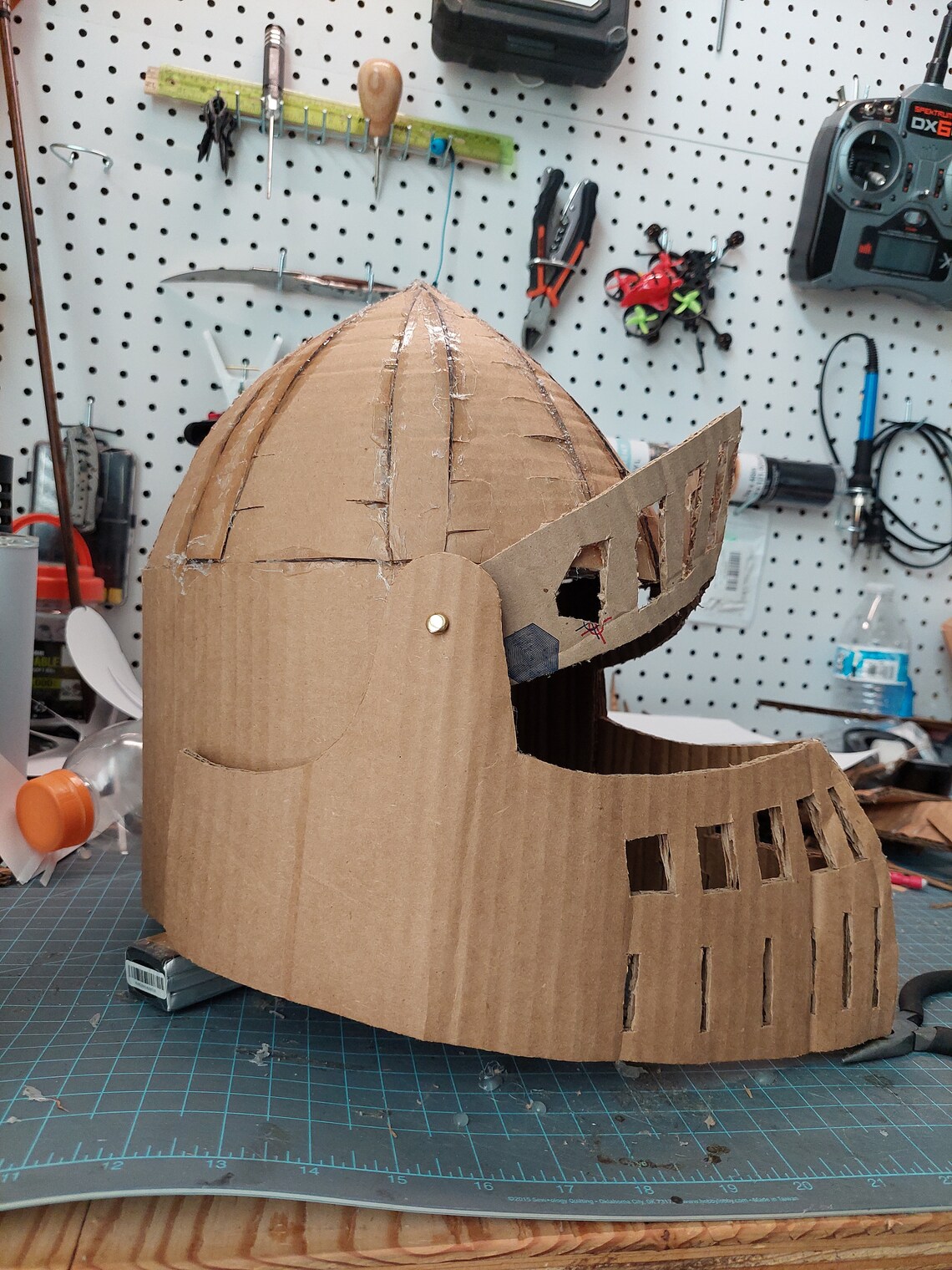 Cardboard Shrek the Musical Shrek Helmet Templates Etsy