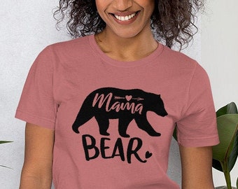 Mama Bear Shirt - Mom Shirt - Mama Tee - Gift For Mom - Pregnancy Announcement Shirt - Mother's Day Gift - Mom Birthday - Mommy Shirt