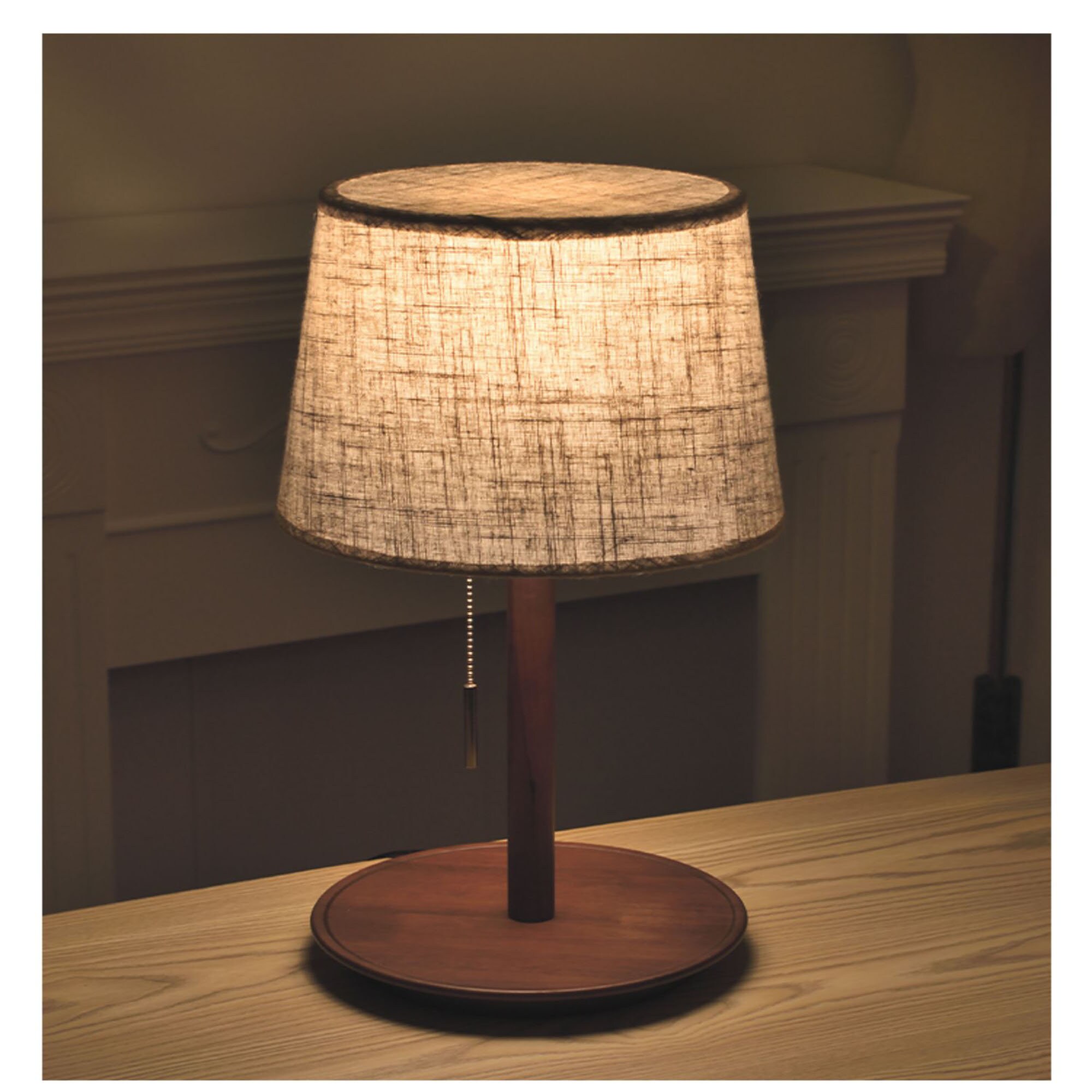 Massivholz Tischlampe Schlafzimmer Wohnzimmer Tischleuchte | Etsy