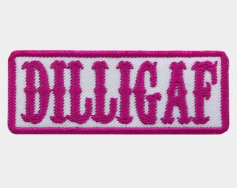 DILLIGAF Biker Patch (WP)