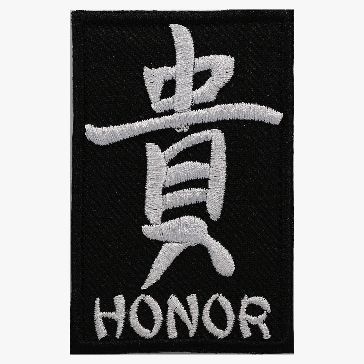 Oyama Karate kanji Black IRON ON PATCH Aufnäher Parche brodé patche toppa