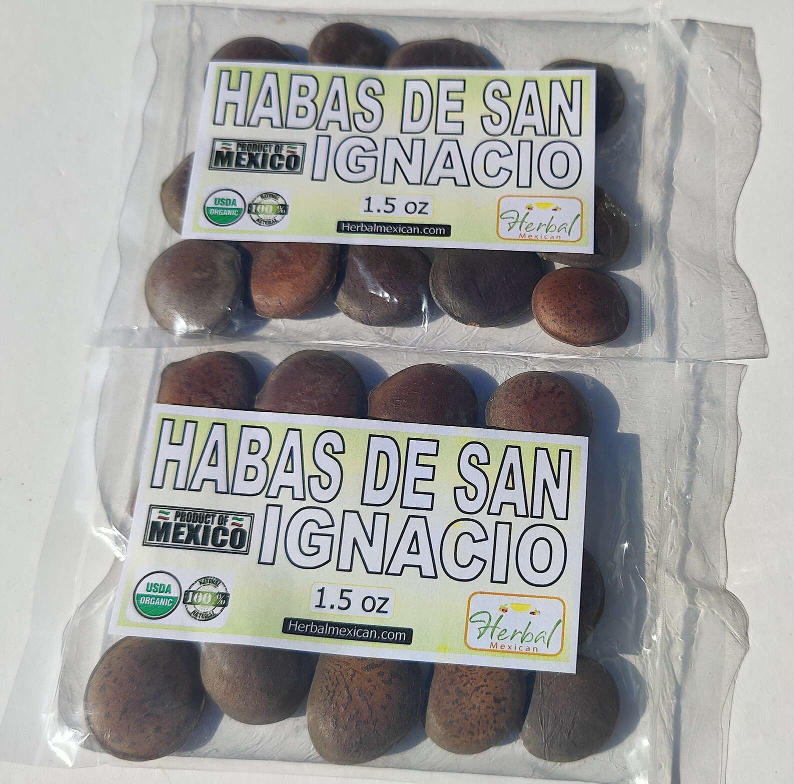 Como Se Toman Las Habas De San Ignacio Habas De San Ignacio 1.5oz 12 a 14 Habas Enteras Ignatius Bean, Haba De