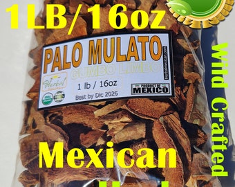 16oz Palo Mulato, Bursera simaruba, Gumbo limbo, palo jiote, indio desnudo bark !!!