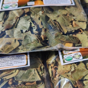 Hojas/Hierbas de Mispero Nispero Loquat leaves 1LB Herbs Natural Tea Eriobotrya nispero herbs image 8