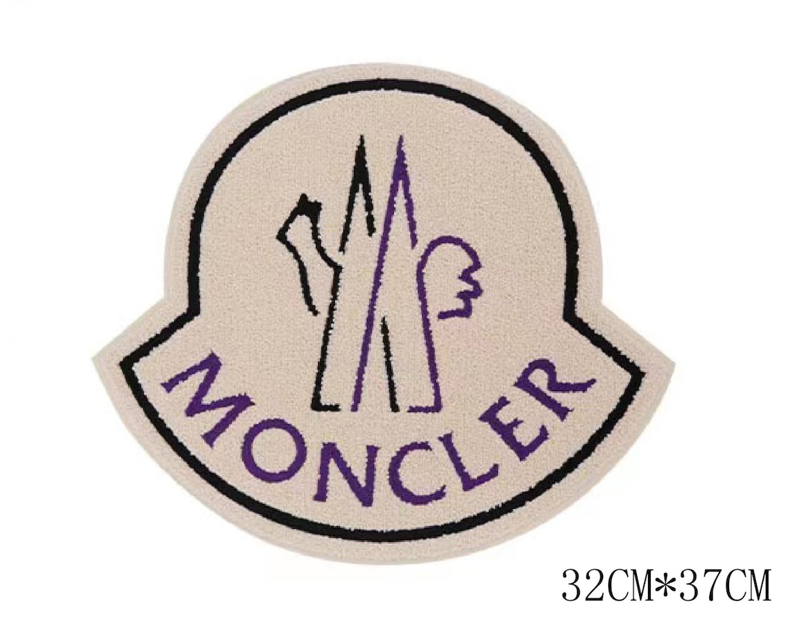 Moncler PatchEmbroidered Towel Patches Sew On PatchPatch Etsy