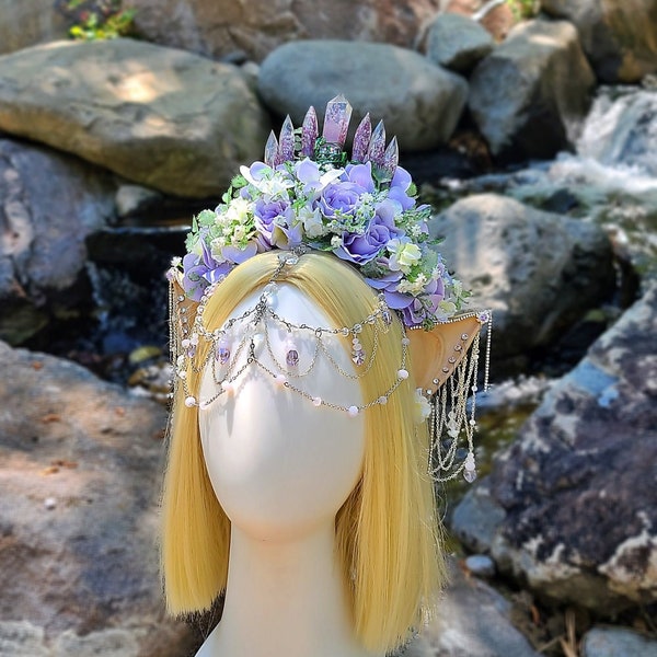 gold fairy headpiece