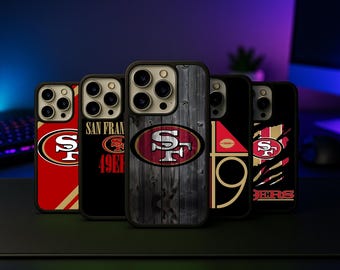 Vintage Football San Francisco 49ers Inspired Phone Case for iPhone 13 14 16 Samsung S24 Plus