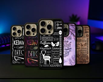 Wizard School Spellbound Magic Inspired Phone Case for iPhone 17 Samsung Galaxy S26 17 Pro Max 16 Pro S25 Ultra S24 Ultra
